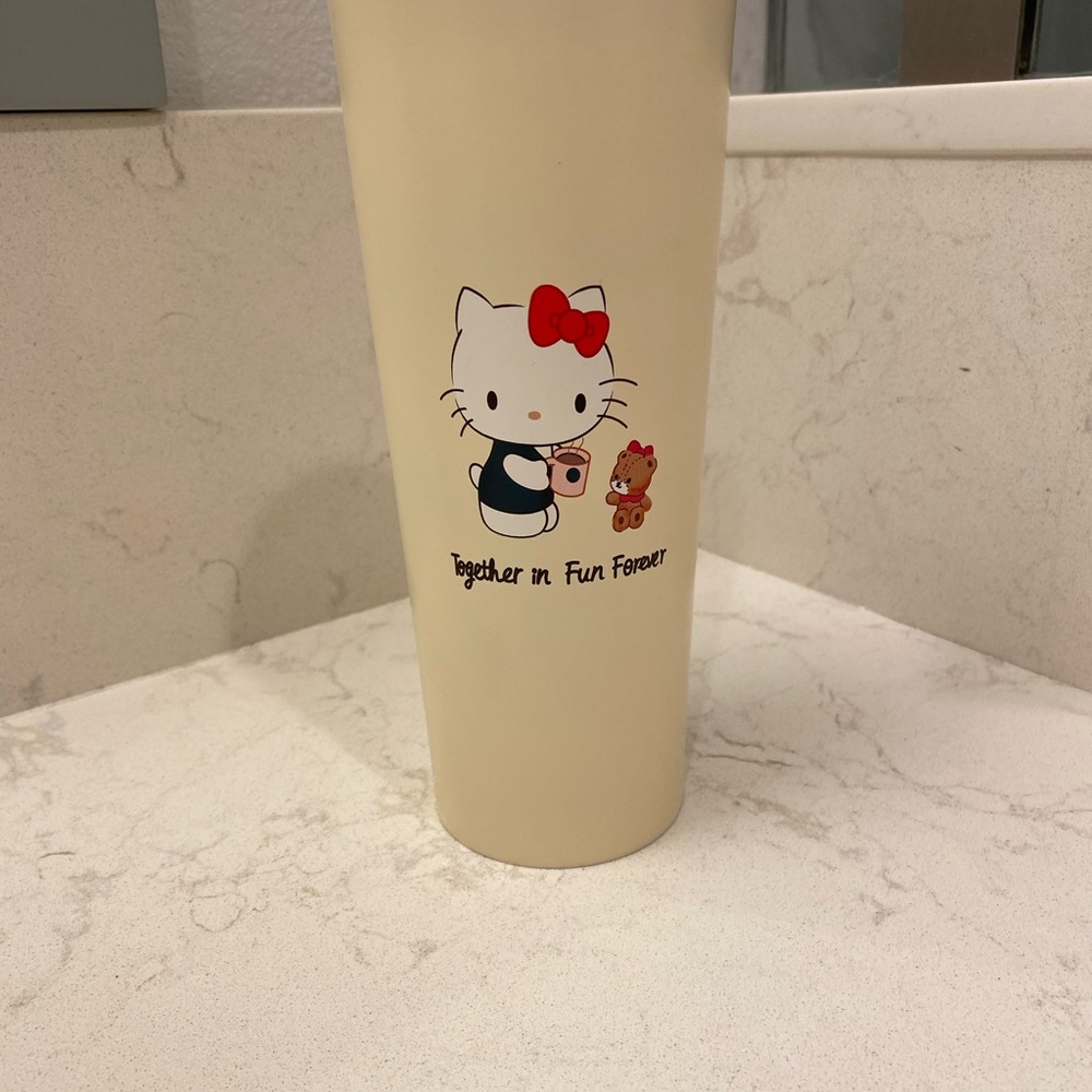 Hello Kitty Fun Forever Cream Tumbler